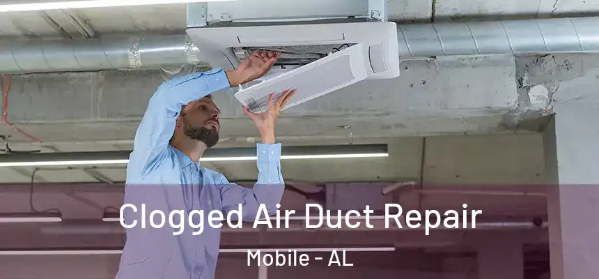 Clogged Air Duct Repair Mobile - AL