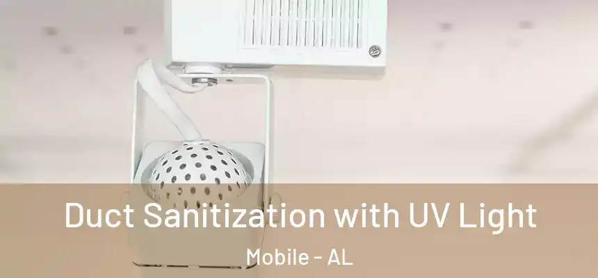 Duct Sanitization with UV Light Mobile - AL