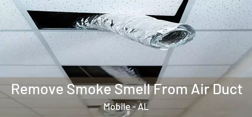 Remove Smoke Smell From Air Duct Mobile - AL
